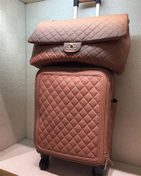 Chanel travel bag with wheels